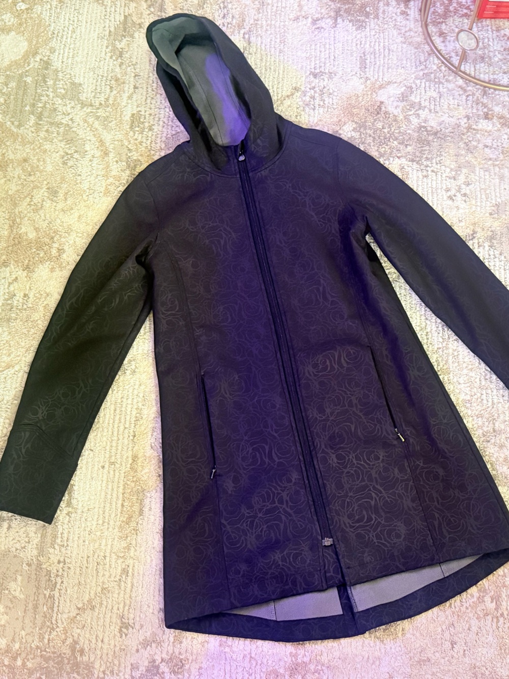 Cloudveil Women's Black Hooded Lightweight Coat